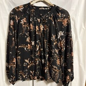 My Danielle blouse, Floral Print Size Small